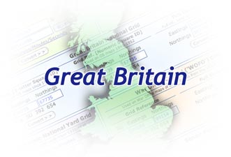 Co-ordinate Converter screenshot - Great Britain