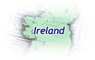 Co-ordinate Converter screenshot - Ireland