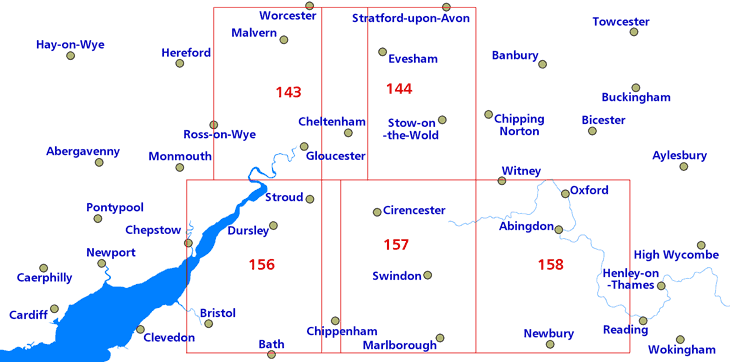 Ordnance Survey 1-inch New Popular Edition / 1-inch Seventh Series