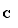 C