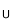 U