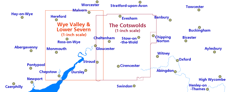 Ordnance Survey Tourist & Touring Maps (post-1945)