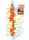 Coverage area diagram